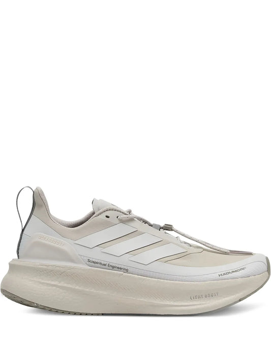 adidas Ultra Boost 5.0 Wonder Aluminum/Grey One Sneakers — Light Beige — Size US M 5 - US W 6.5 — Front View