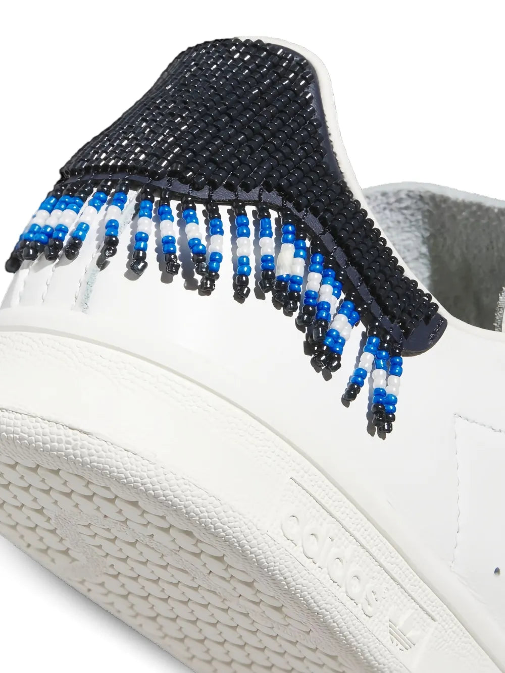adidas Stan Smith Clot - Night Navy Beads Sneakers — Off-White — Size US M 8 - US W 9.5 — Detail View