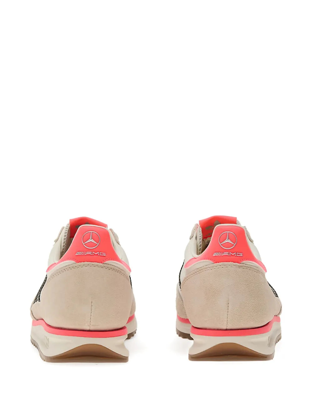 adidas X Mercedes Amg Sl 72 Rs Sneakers — White, Pink / Black — Size US M 6 - US W 7.5 — Detail View