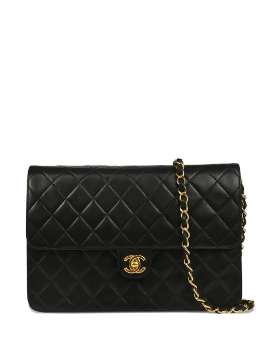 Chanel Pre Owned 2000 Medium Matelasse Shoulder Bag — Same as shown — Size One Size — Front View