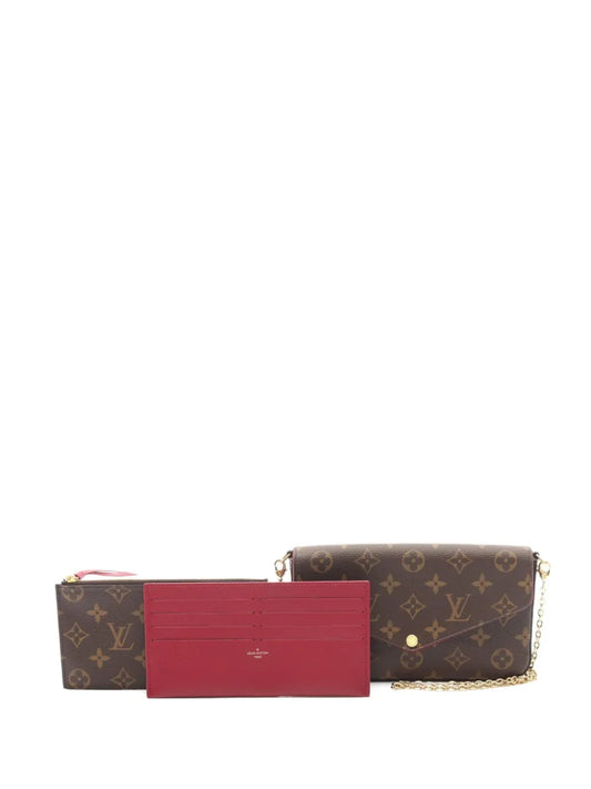 Louis Vuitton Pre Owned 2020 Small Pochette Felicie Monogram Shoulder Bag — Same as shown — Size One Size — Front View