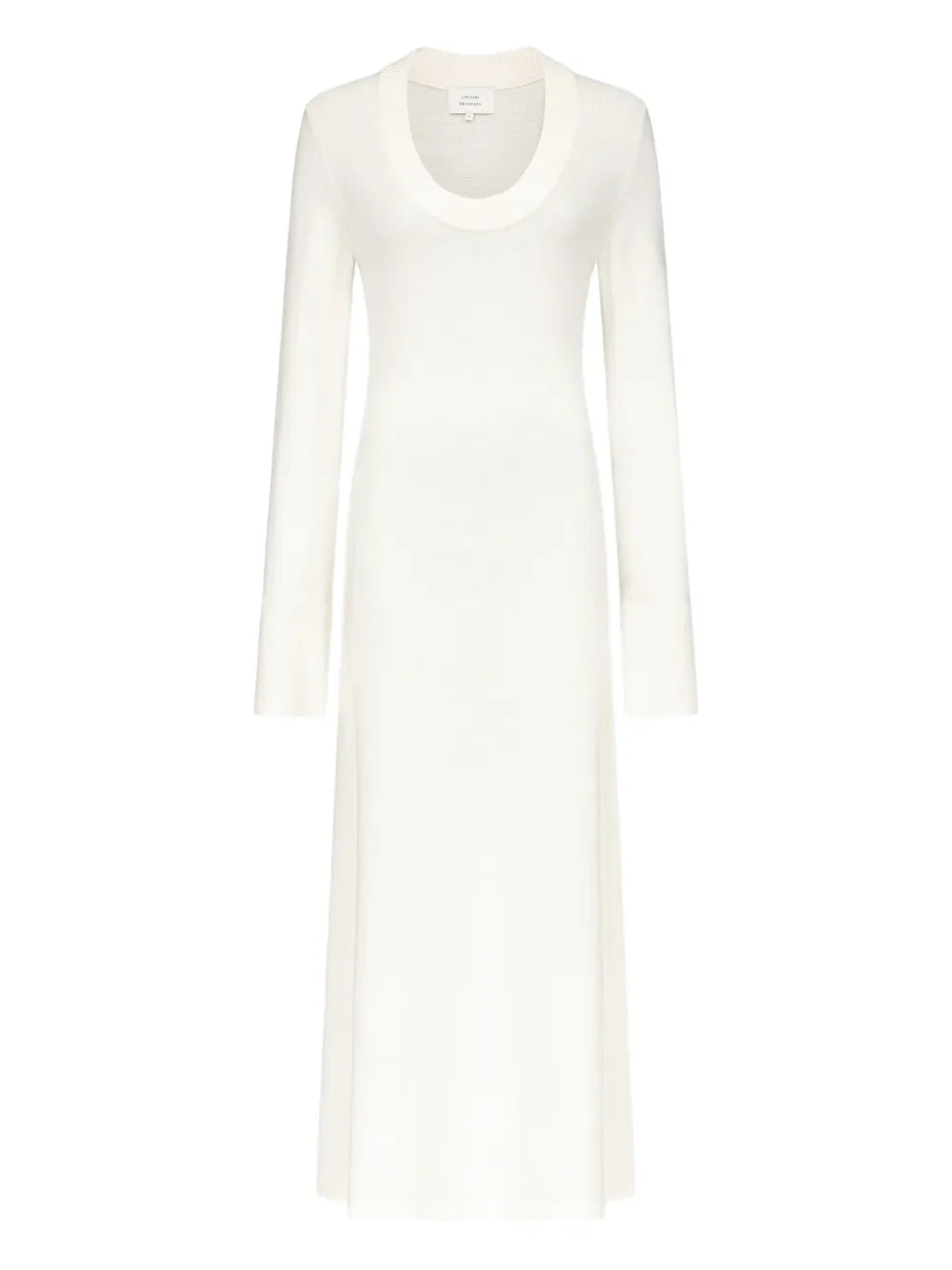 Loulou De Saison Ari Midi Dress — White — Size XS — Front View
