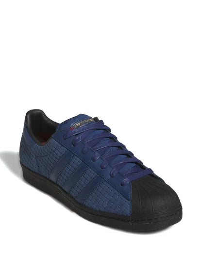 adidas Superstar Adv Arrow & Beast - Night Marine Sneakers — Dark Blue — Size US M 4 - US W 5.5 — Side View