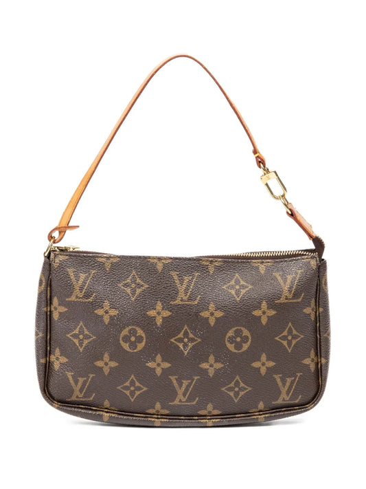 Louis Vuitton Pre Owned 1990S Monogram Shoulder Bag — Same as shown — Size One Size — Front View