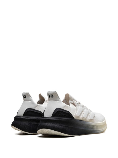adidas Y-3 Ultraboost 23 Knit Sneakers — Off-White — Size US M 6 - US W 7.5 — Back View