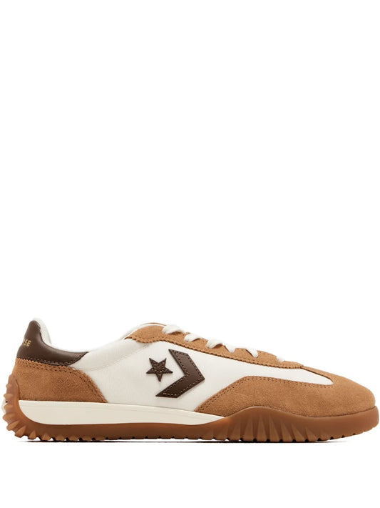 Converse Run Star Leather — Dark Brown — Size US M 3.5 - US W 5 — Front View