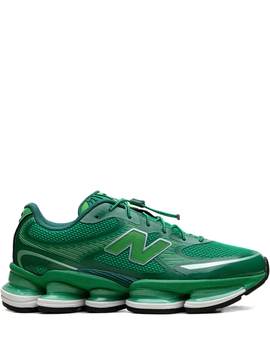 New Balance X Amin bzorb 2000 Low-Tops — Green — Size US M 3.5 - US W 5 — Front View