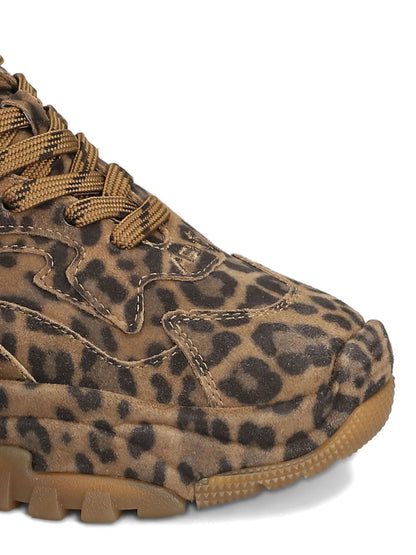 Ash Animal-Print — Brown — Size US M 3.5 - US W 5 — Top View