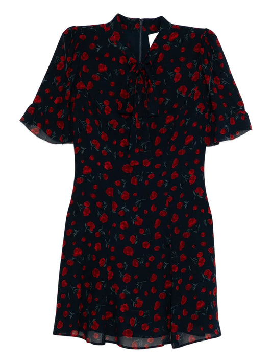 Reformation Whimsical Dress — Blue — Size M — Front View