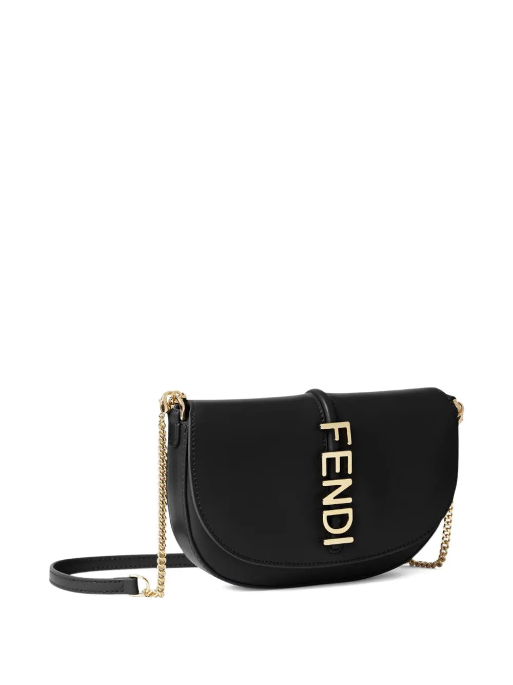 Fendi Fendigraphy Wallet On Chain — Same as shown — Size One Size — Back View