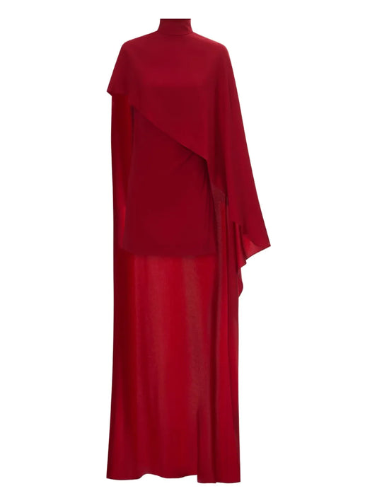 Taller Marmo Carrington Cape Mini Dress — Same as shown — Size S — Front View