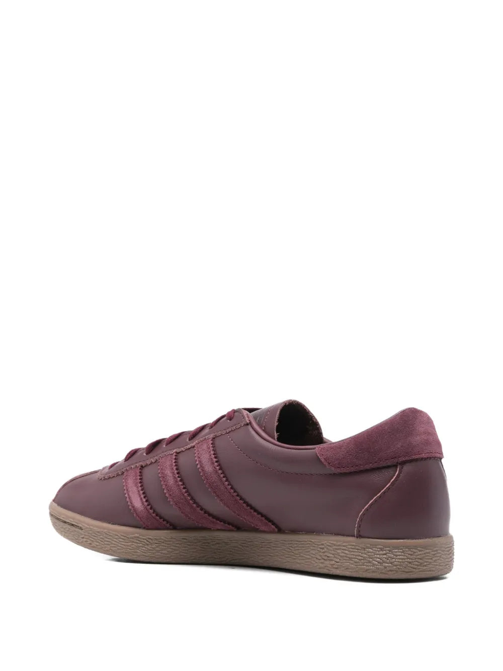 adidas Tobacco Leather Sneakers — Brown — Size US M 9.5 - US W 11 — Back View