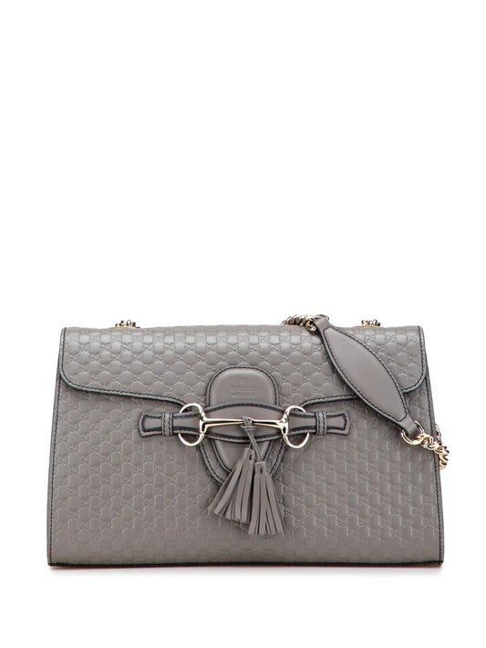 Gucci Pre Owned 2016 2025 Medium Microguccissima Emily Shoulder Bag — Same as shown — Size One Size — Front View
