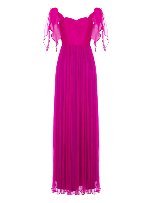 Roserry Elizabeth Ruffled Maxi Dress — Same as shown — Size XS — Front View