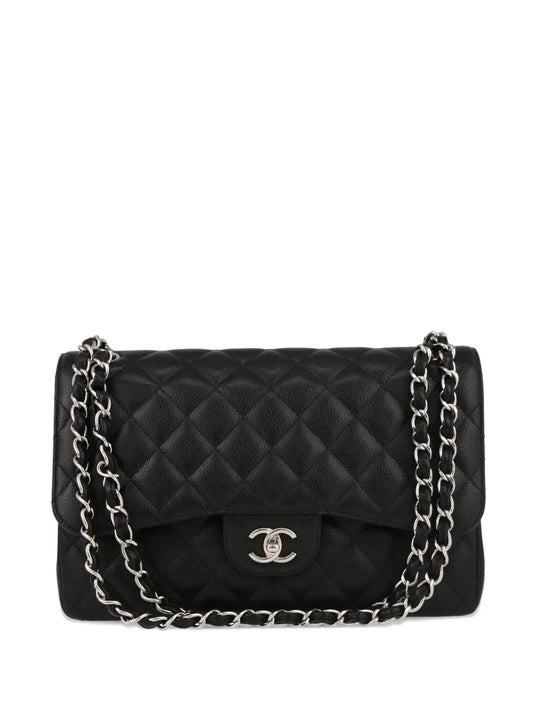 Chanel Pre Owned 2020S Timeless Jumbo Leather Shoulder Bag — Same as shown — Size One Size — Front View