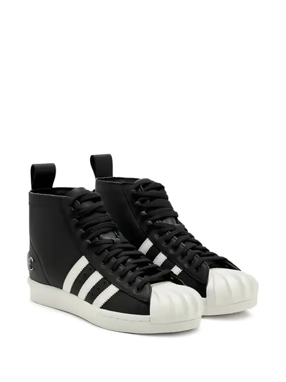 adidas X Thug Club Superstar Sneakers — Black — Size US M 9 - US W 10.5 — Side View