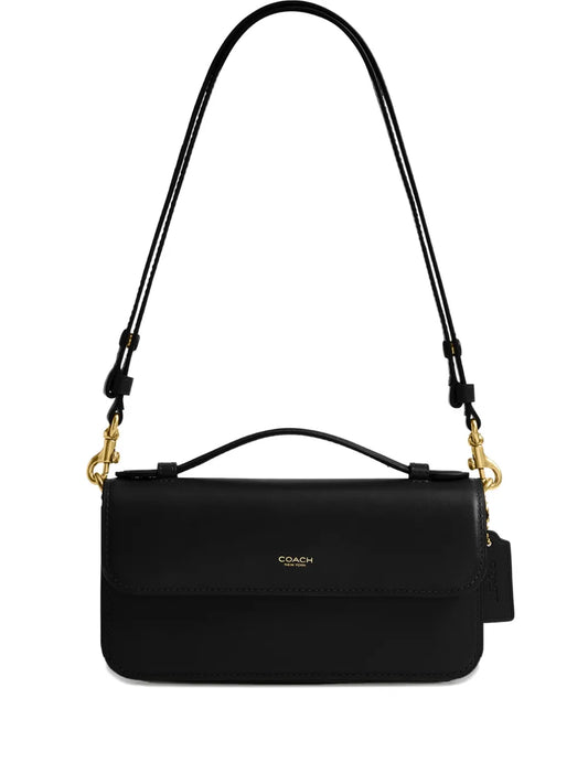Coach Elora Leather Crossbody Bag — Same as shown — Size One Size — Front View