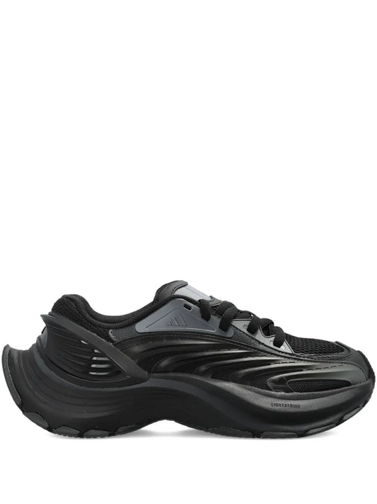 adidas Xlg Mtw Logo-Print Sneakers — Black — Size US M 7 - US W 8.5 — Front View
