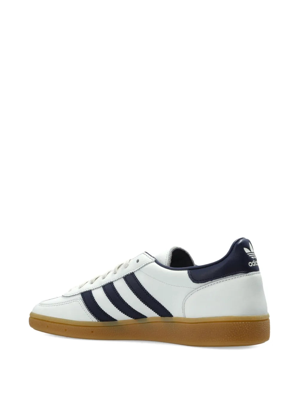 adidas Spezial Three-Stripe Lace-Up Fastening Sneakers — White — Size US M 8 - US W 9.5 — Back View