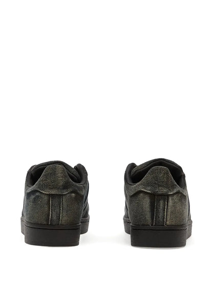 adidas Superstar Ii Prem Sneakers — Grey — Size US M 4 - US W 5.5 — Back View