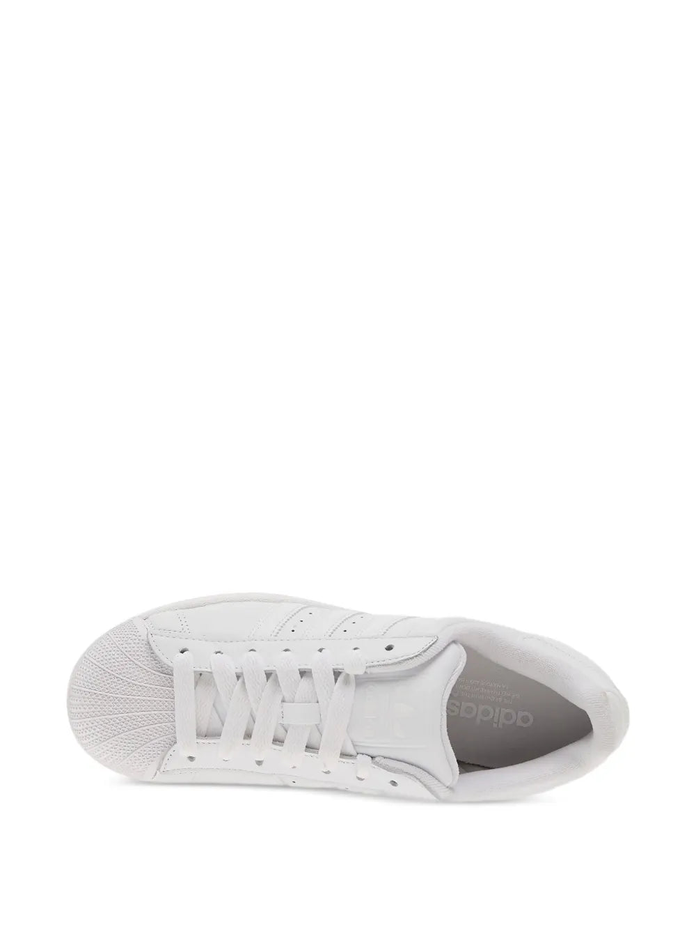adidas Superstar Ii Low-Top Sneakers — White — Size US M 4 - US W 5.5 — Top View
