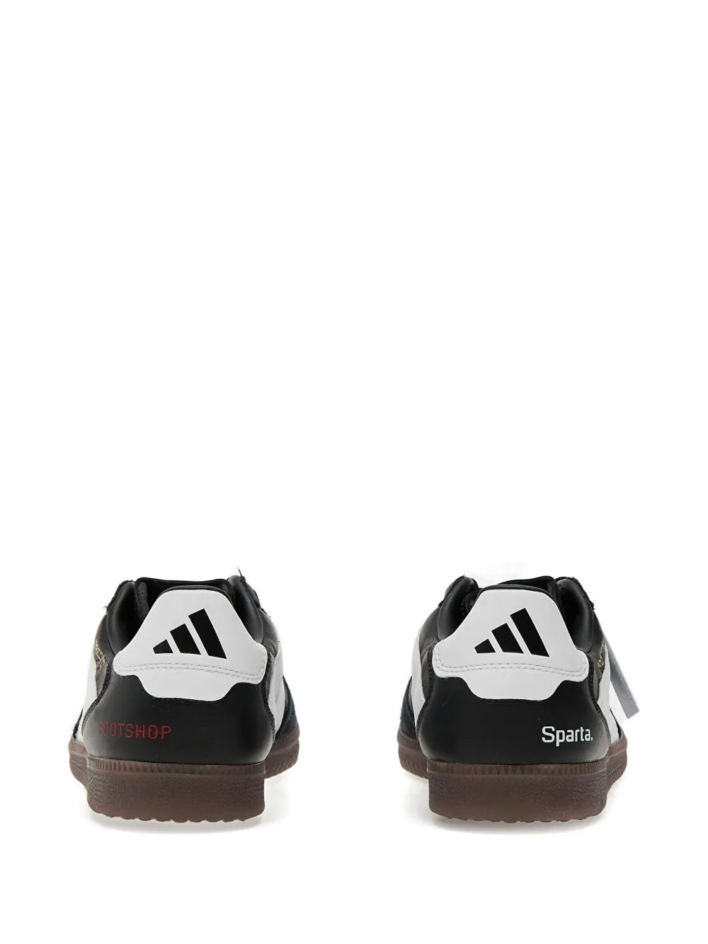 adidas X Footshop X Sparta Predator Sneakers — Black — Size US M 4 - US W 5.5 — Back View