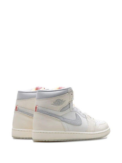 Air Jordan 1 High-Tops Sneakers — Sail — Size US M 8.5 - US W 10 — Top View