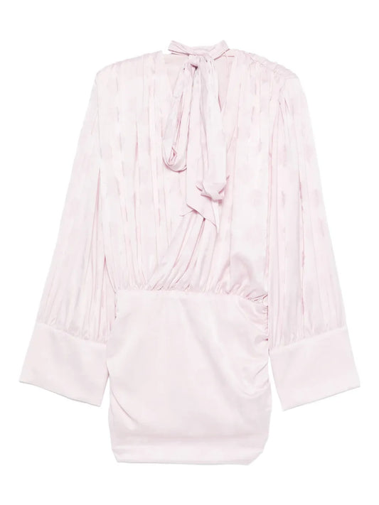 Rotate Birger Christensen Floral Jacquard Mini Dress — Same as shown — Size XS — Front View