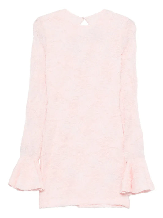 Rotate Birger Christensen Bell Cuff Open Back Mini Dress — Same as shown — Size XS — Front View