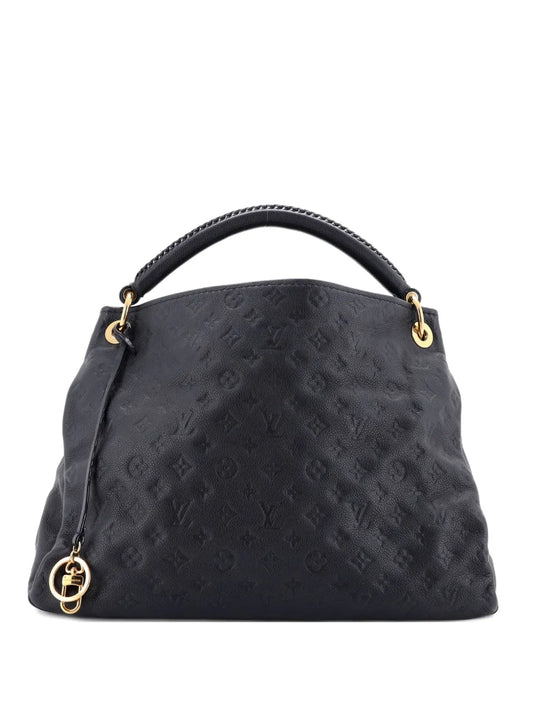 Louis Vuitton Pre Owned Artsy Handbag Monogram Empreinte Leather Mm Hobo Bag — Same as shown — Size One Size — Front View