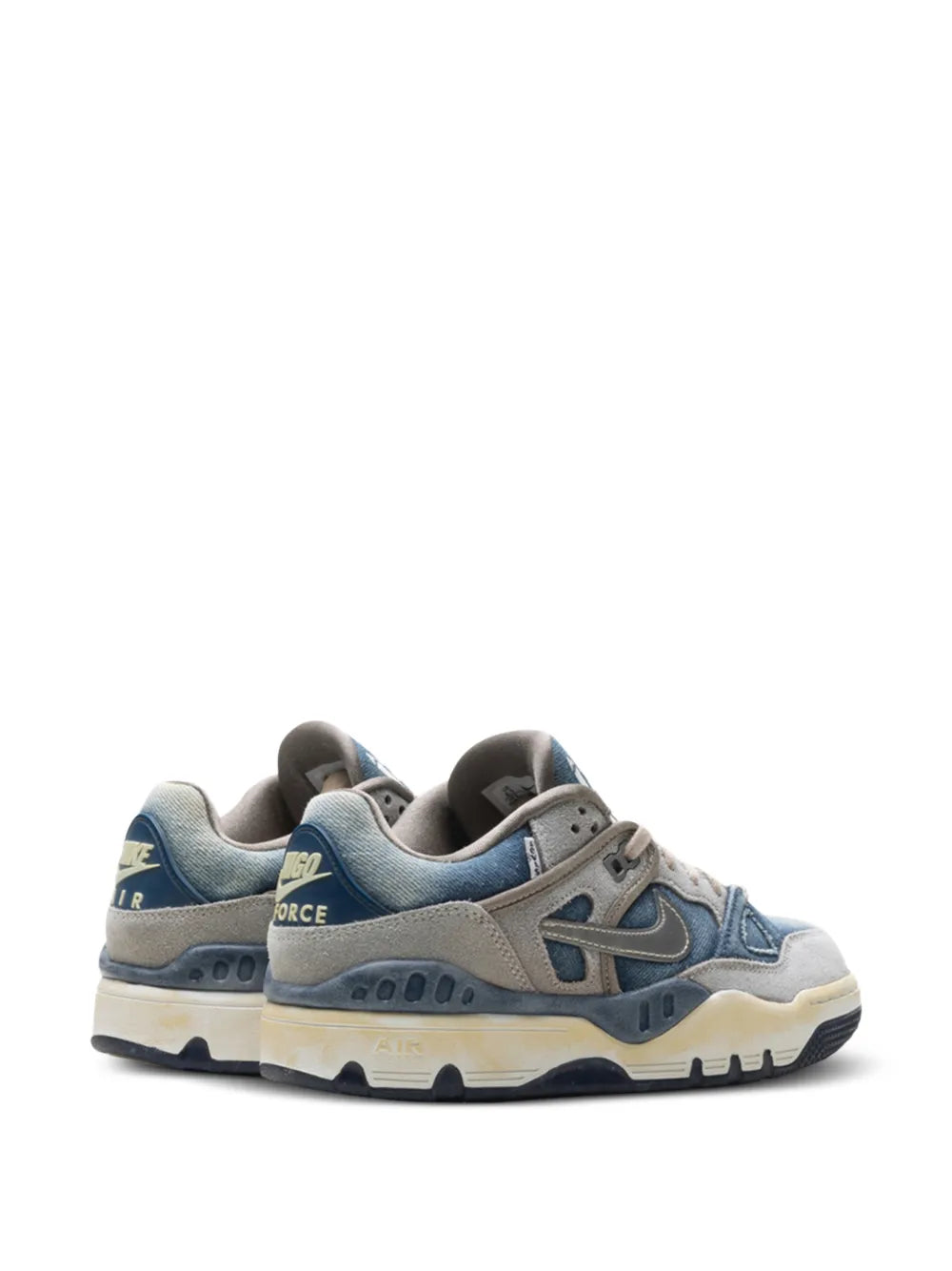 Air Force 3 Low Sp Sneakers — Olive Grey — Size US M 6.5 - US W 8 — Back View