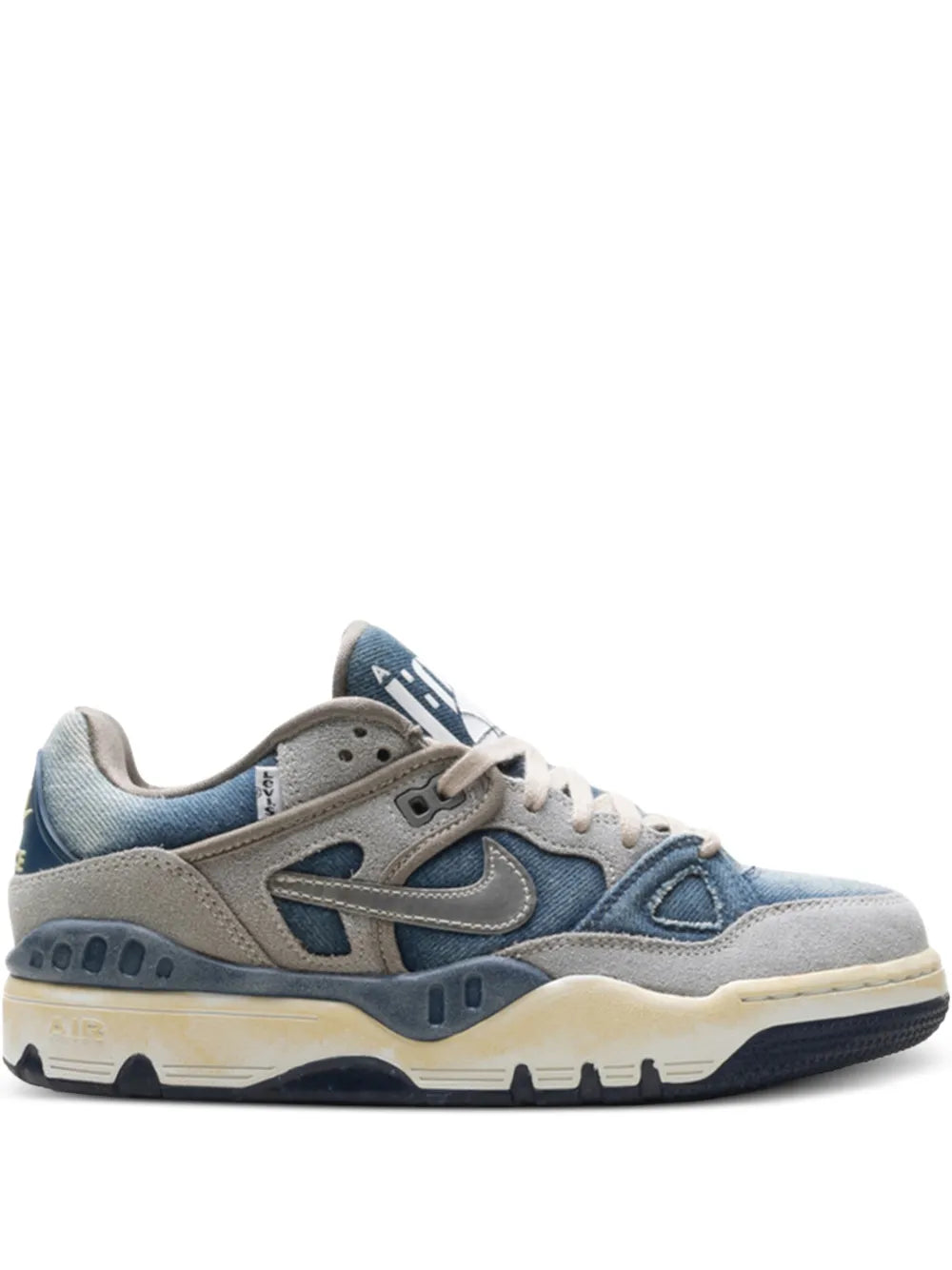 Air Force 3 Low Sp Sneakers — Olive Grey — Size US M 6.5 - US W 8 — Front View