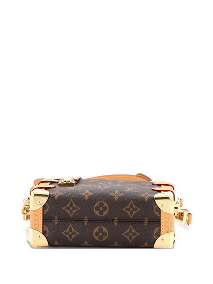 Louis Vuitton Pre Owned Side Trunk Handbag Monogram Canvas Pm Shoulder Bag — Same as shown — Size One Size — Side View