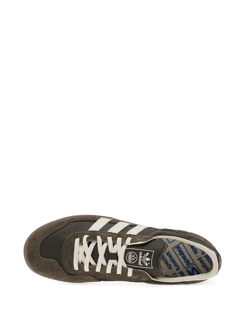 adidas Wensley Spzl Stripes Sneakers — Grey — Size US M 7 - US W 8.5 — Detail View