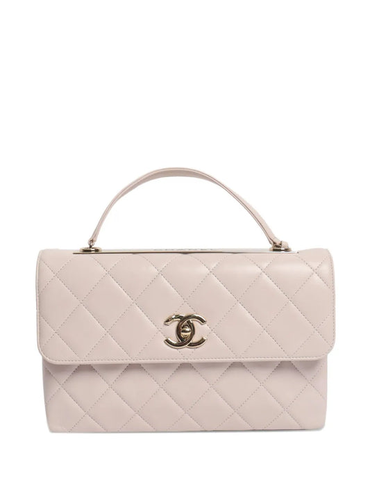 Chanel Pre Owned Trendy Cc Flap Quilted Tote Bag — Same as shown — Size One Size — Front View