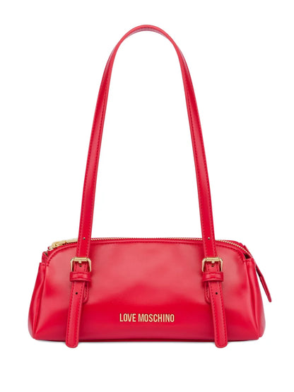 Love Moschino Buckle Shoulder Bag — Same as shown — Size One Size — Front View