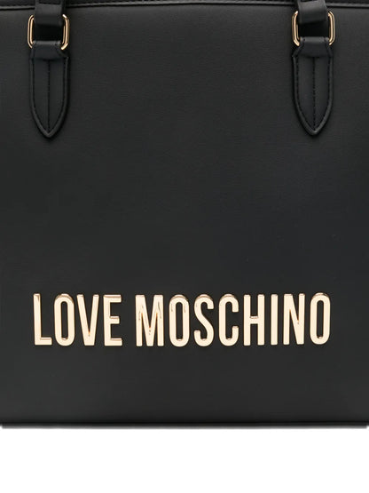 Love Moschino Logo Plaque Shoulder Bag — Same as shown — Size One Size — Top View