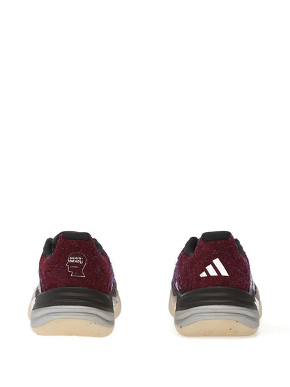adidas X Brain Dead Barricade 13 Sneakers — Purple/Grey — Size US M 8 - US W 9.5 — Back View
