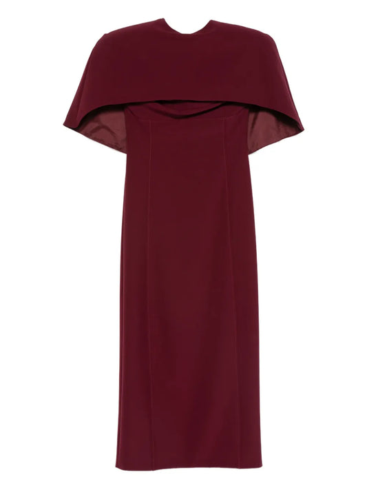 Axel 113 Margot Caped Midi Dress — Same as shown — Size XS — Front View
