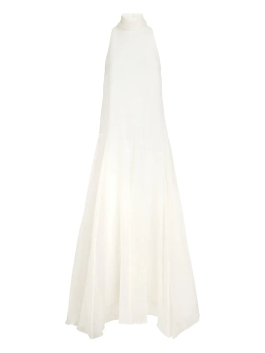 Brunello Cucinelli Turtleneck Maxi Dress — Same as shown — Size XS — Front View