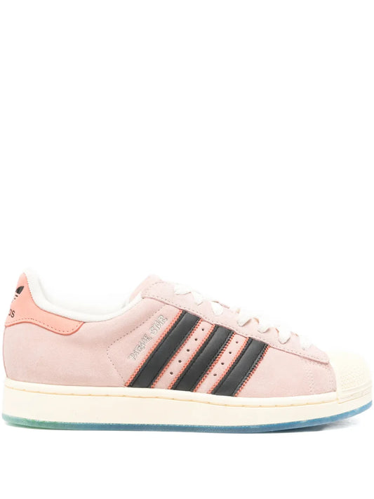 adidas Superstar Stripes Trainers — Superior Colour — Size US M 9.5 - US W 11 — Front View