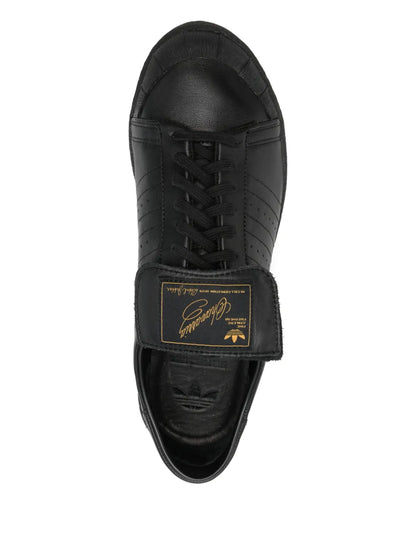 adidas X Willy Chavarria Kareem Sneakers — Black — Size US M 8 - US W 9.5 — Top View