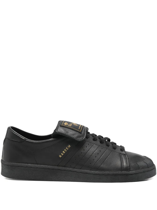 adidas X Willy Chavarria Kareem Sneakers — Black — Size US M 8 - US W 9.5 — Front View