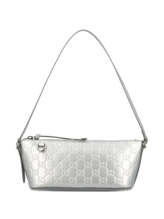 Gucci Small Gg Emblem Shoulder Bag — Same as shown — Size One Size — Front View