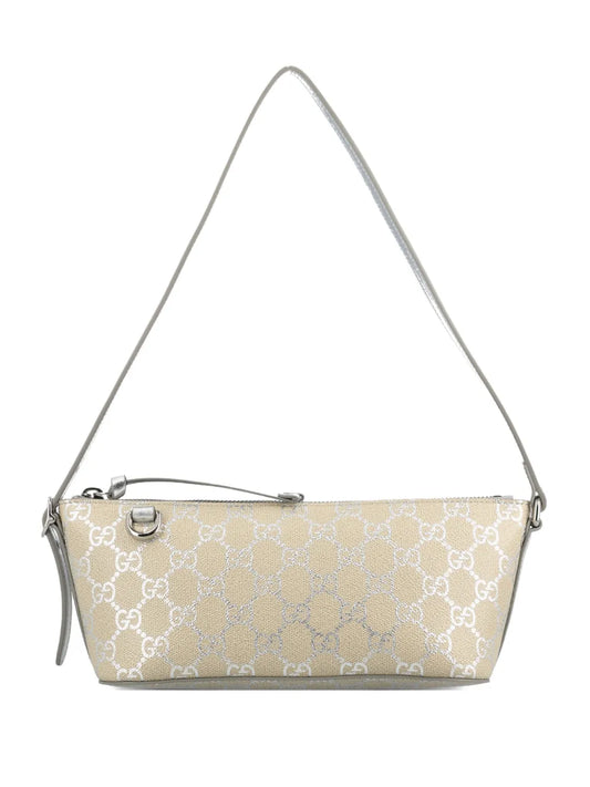 Gucci Small Gg Emblem Shoulder Bag — Same as shown — Size One Size — Front View
