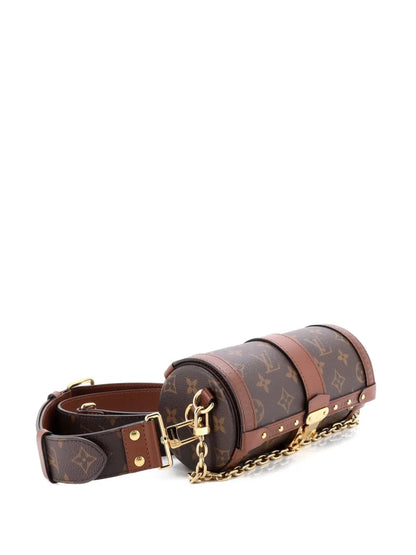 Louis Vuitton Pre Owned Papillon Trunk Bag Monogram Canvas Shoulder Bag — Same as shown — Size One Size — Front View