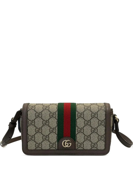 Gucci Mini Ophidia Shoulder Bag — Same as shown — Size One Size — Front View