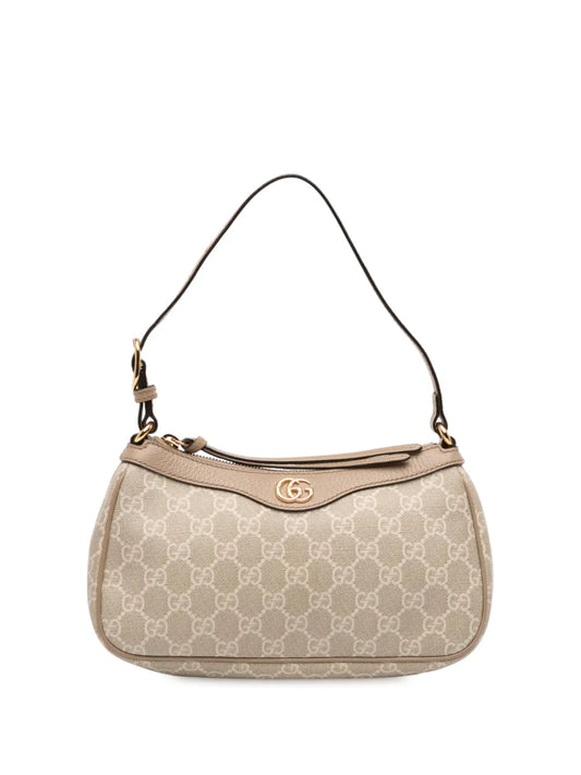Gucci Pre Owned 2016 2025 Small Gg Supreme Ophidia Shoulder Bag — Same as shown — Size One Size — Front View