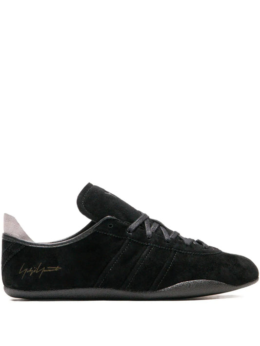 adidas X Y-3 Tokyo Sneakers — Black — Size US M 7 - US W 8.5 — Front View