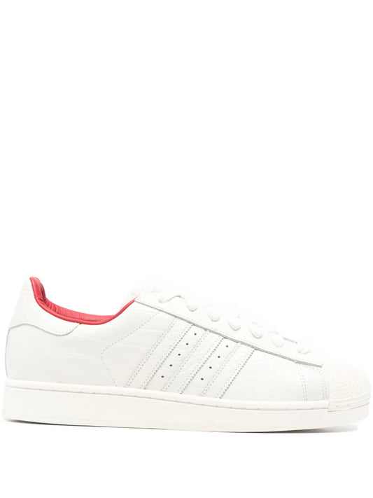 adidas Superstar Ii Three-Stripes Sneakers — White — Size US M 9.5 - US W 11 — Front View